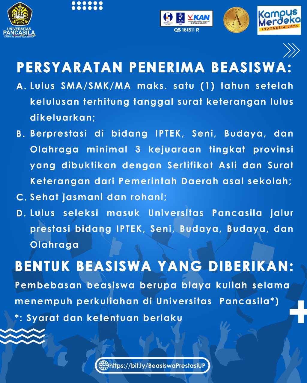 Penerimaan Mahasiswa Baru Online Universitas Pancasila